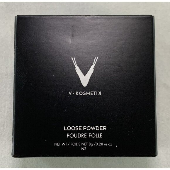 V Kosmetik Loose Powder N2 Cool Neutral 8g Lightweight Matte Finish Setting NEW - Picture 5 of 8